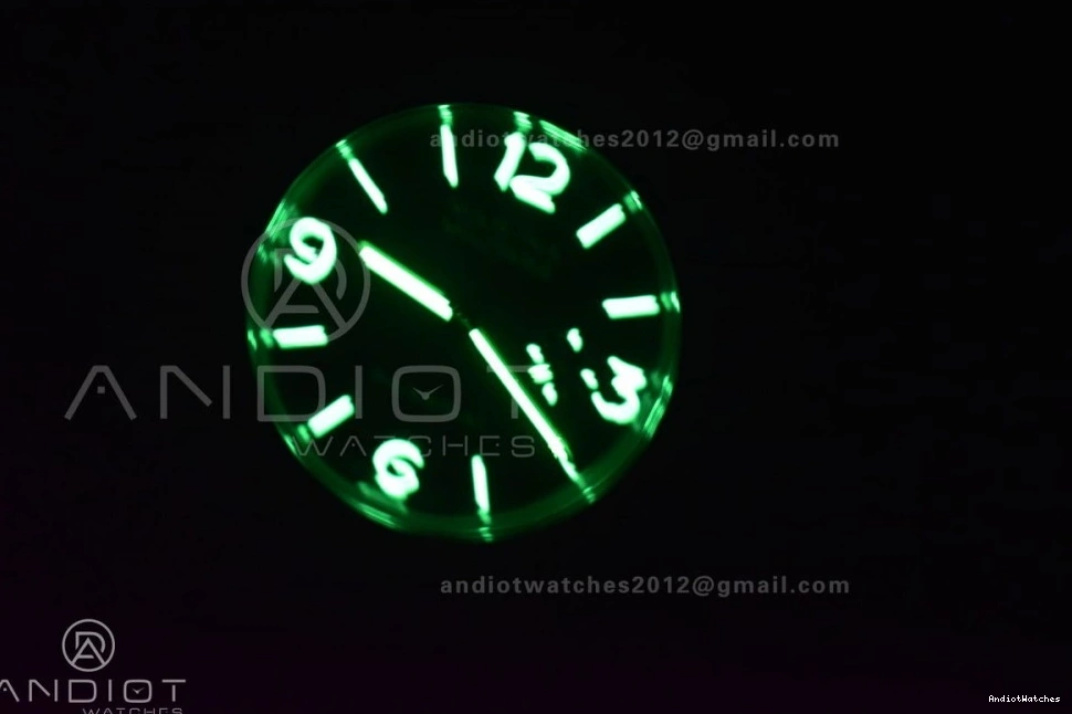 Black Trendy PAM217 XF Dial on Best Superlumed with Leather H A6497 993 1:1 Y-Incabloc Strap Edition 0323